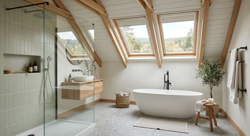 Attic Bathroom Remodeling in Stafford County, VA