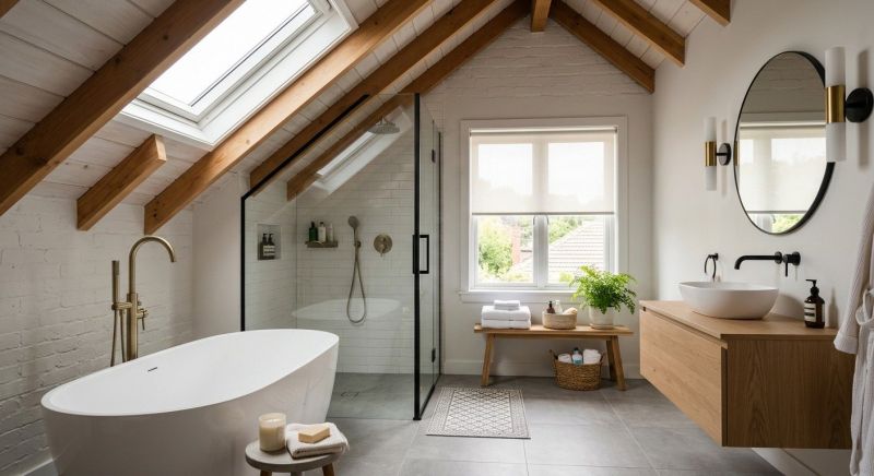 Attic Bathroom Remodeling in Stafford County, VA