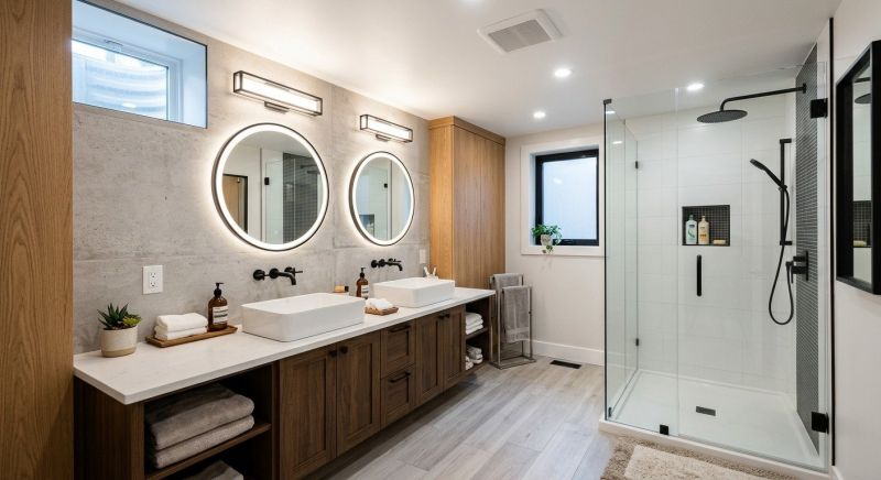 Basement Bathroom Remodeling in Stafford County, VA