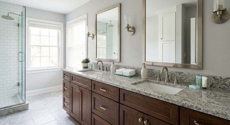 Granite Shower Installation in Stafford County, VA